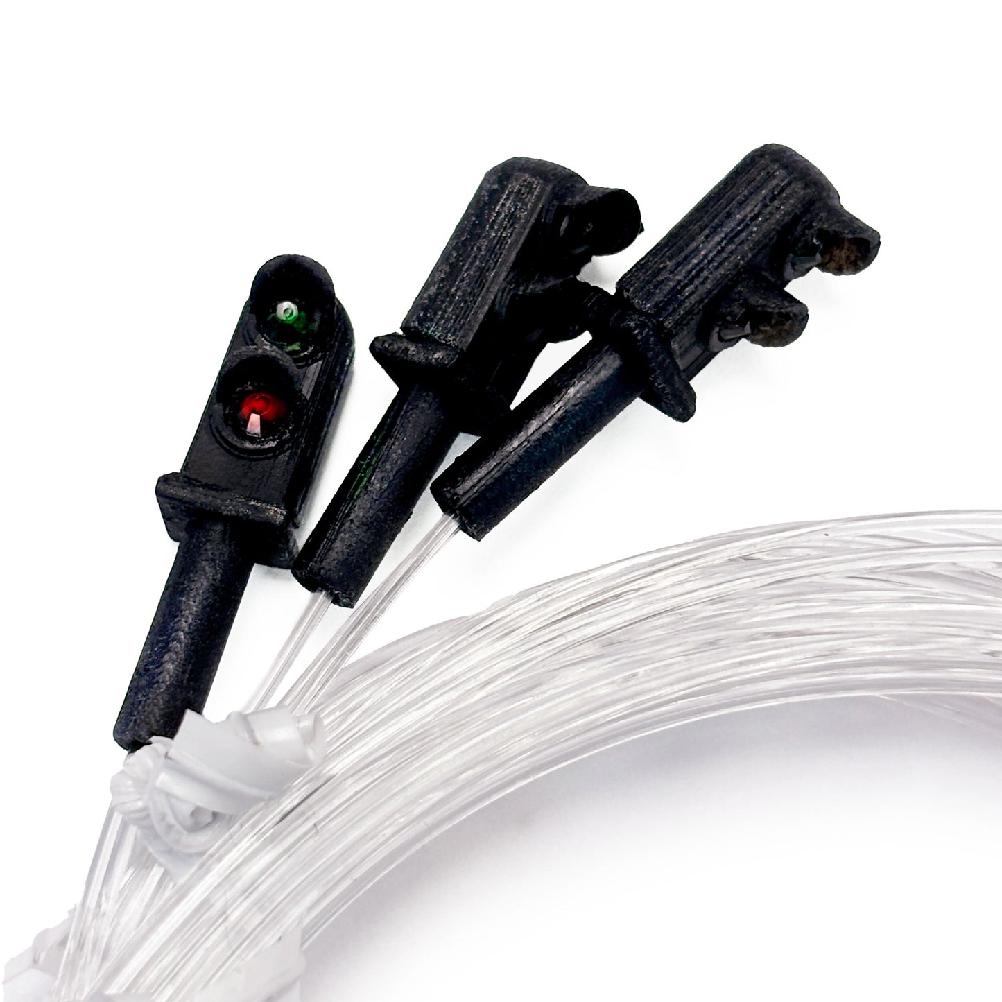 N Turnout Signals Kit - Snap Bi-Polar 2-Wire Switch Position Dwarf Signals