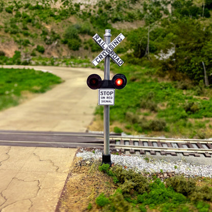 1 Gauge Integrated Railroad Crossing Kit