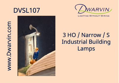O Swan Neck Gooseneck Lamps  Model Train Lighting – Dwarvin