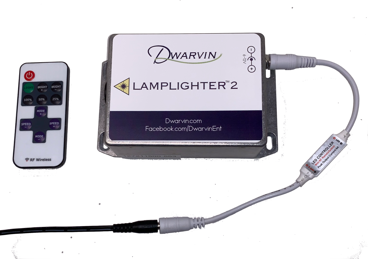 RF Lamplighter® Controller for your model train layout (RFCNTRLR)