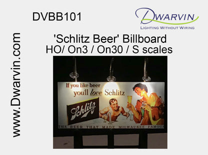 Schlitz Beer Billboard